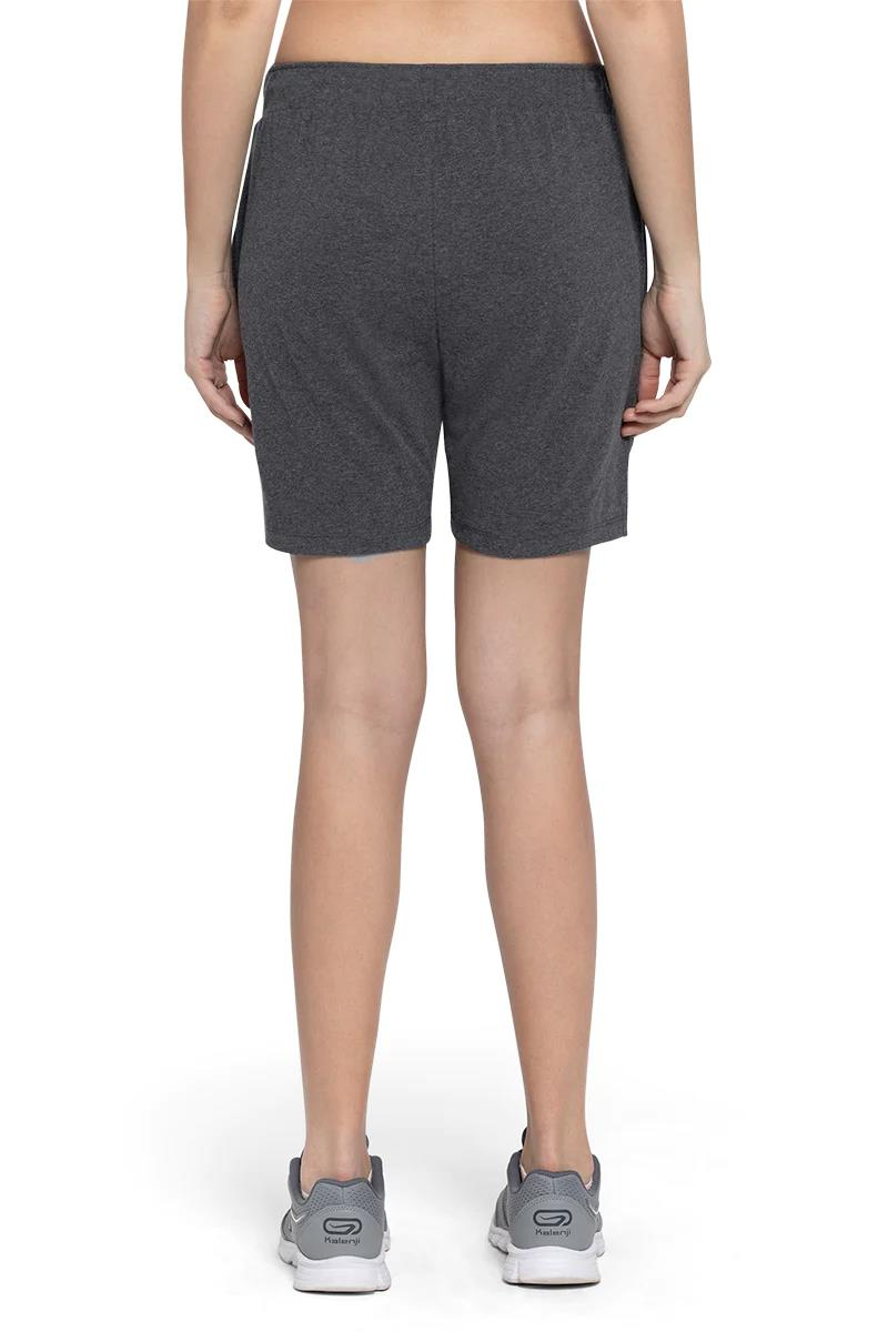 AMANTE WOMEN SHORT RELAXED FIT STRETCH COTTON FABRIC SHORT
