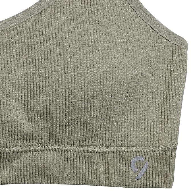 C9 Airwear Full Coverage Padded Teenager Rib Basic Bra  for Everyday Use