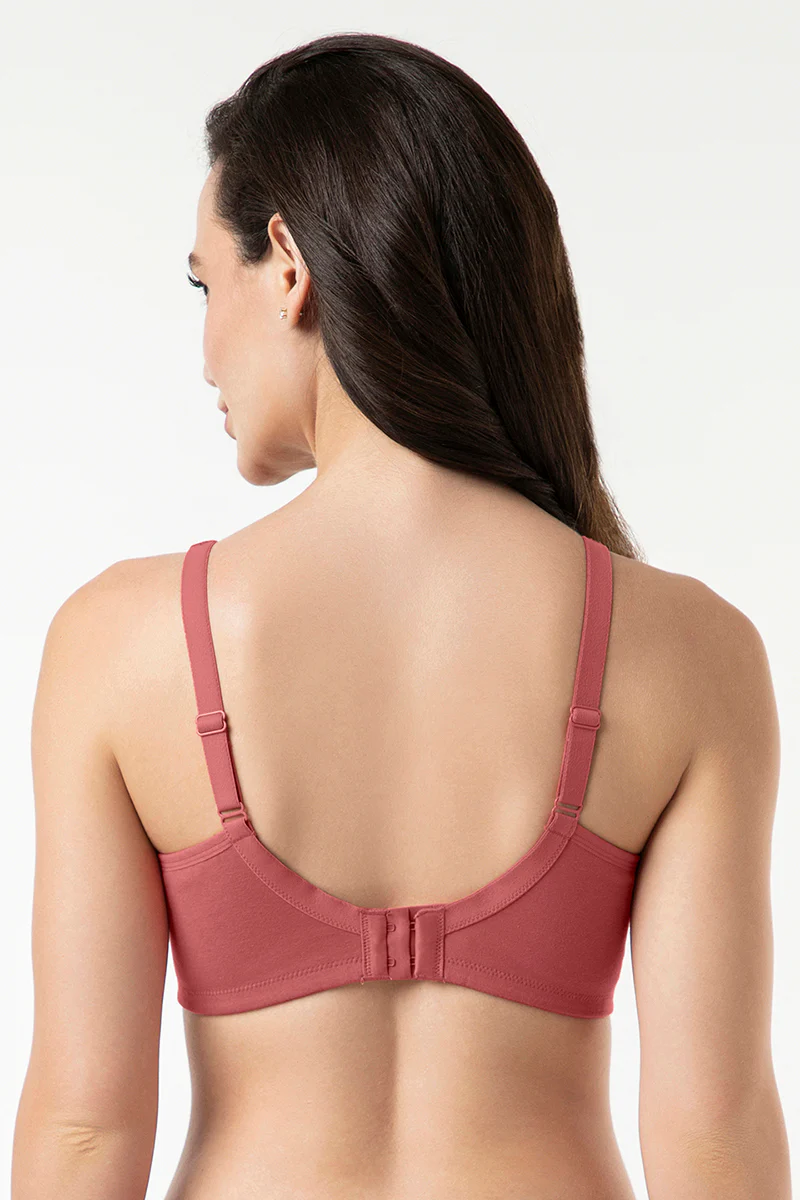 Amante Solid Non Padded Non-Wired Full Coverage Support Bra