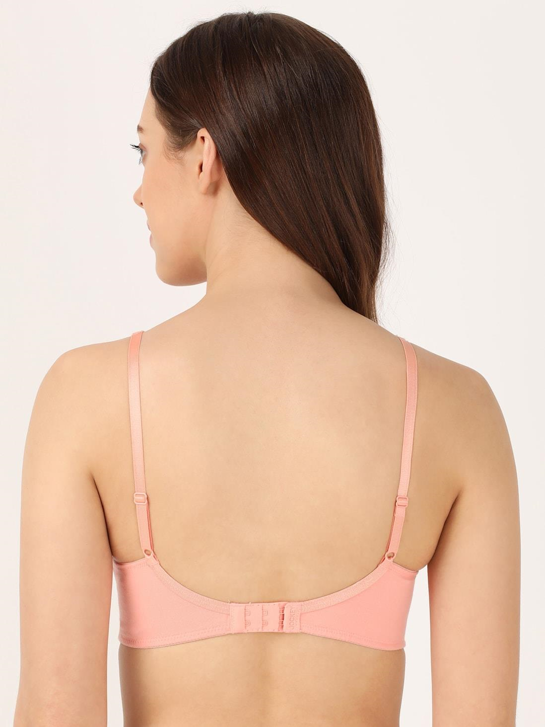 Jockey  Women's Everyday Bra | Wirefree | Non Padded | Full Coverage | Concealed Shaper Panel | Super Combed Cotton Elastane Fabric
