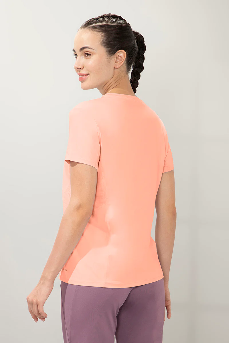 AMANTE Flaunt Short Sleeve Round Neck T-Shirt