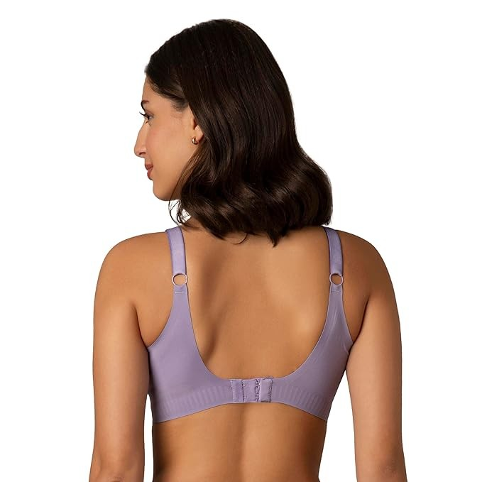 Amante Non Padded Non Wired Full Coverage Invisible Support Seamless Adjustable Straps Skins Invisi Support Bra BRA02001