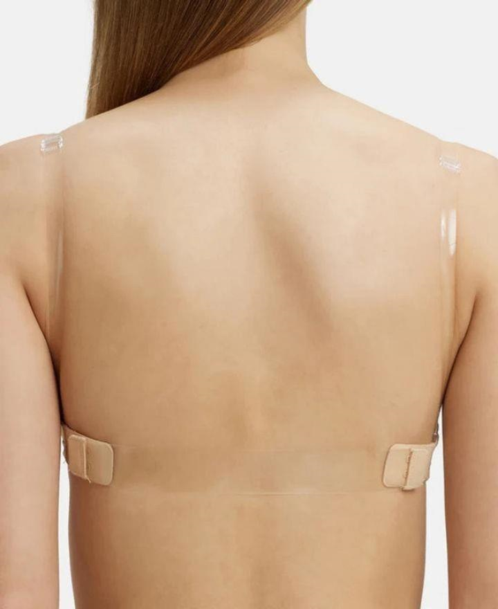 Jockey Women's Wired Padded Soft Touch Microfiber Elastane Stretch Medium Coverage Multiway Backless Bra