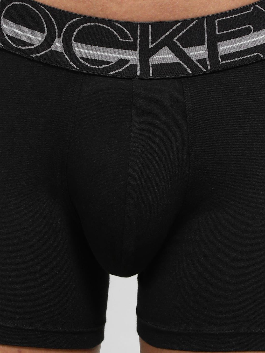 Jockey Men's Super Combed Cotton Elastane Stretch Solid Trunk with Ultrasoft Waistband