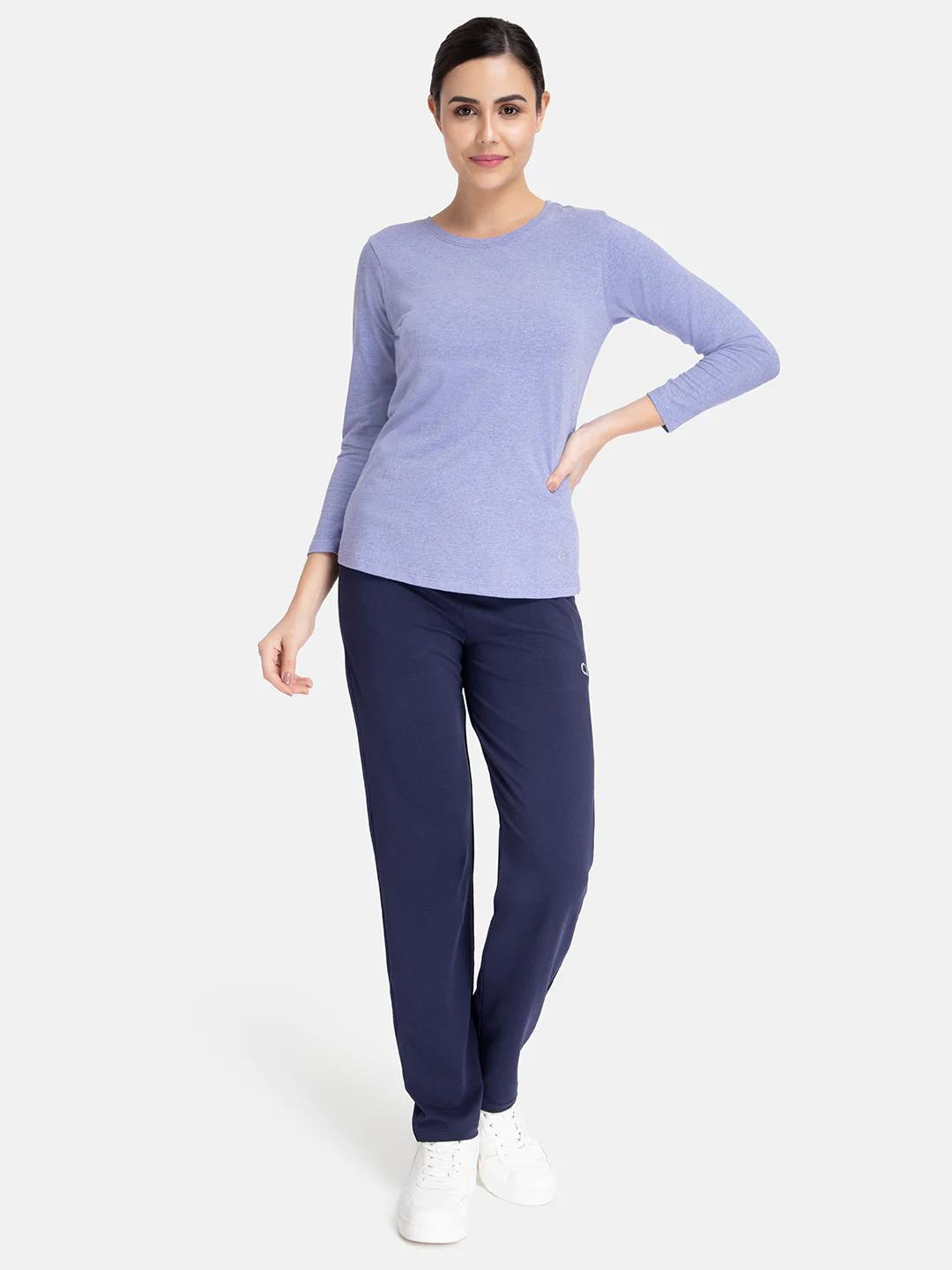 AMANTE Long Sleeve Round Neck T-Shirt