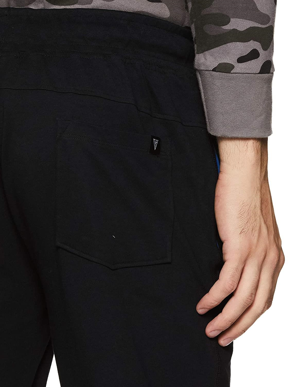 Van Heusen Men Athleisure Smart Tech Regular Fit Track pants - Easy Stain Release, Anti Stat, Ultra Soft