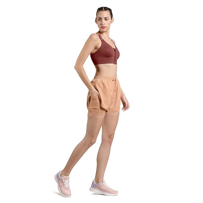 AMANTE WOMAN ACTIVE SHORTS HIGH RISE SHORTS