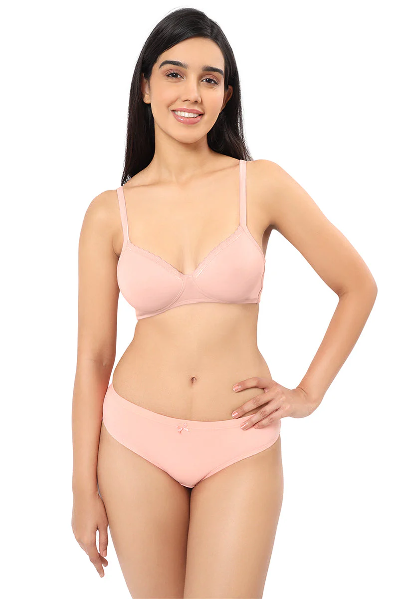 Amante Women's Cotton Padded Non Wired Bra