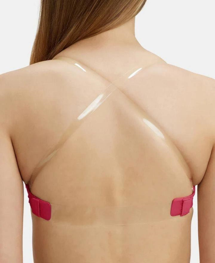 Jockey Women's Wired Padded Soft Touch Microfiber Elastane Stretch Medium Coverage Multiway Backless Bra