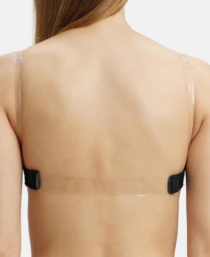 Jockey Women's Wired Padded Soft Touch Microfiber Elastane Stretch Medium Coverage Multiway Backless Bra