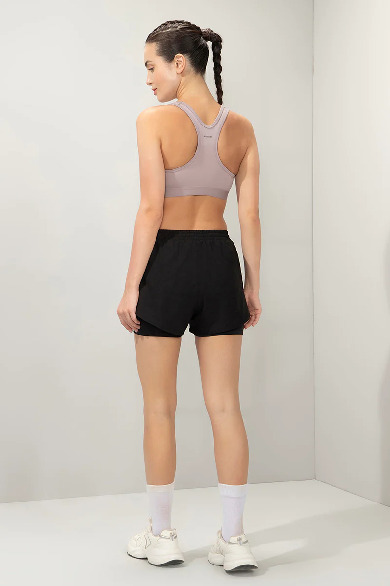AMANTE WOMAN ACTIVE SHORTS HIGH RISE SHORTS