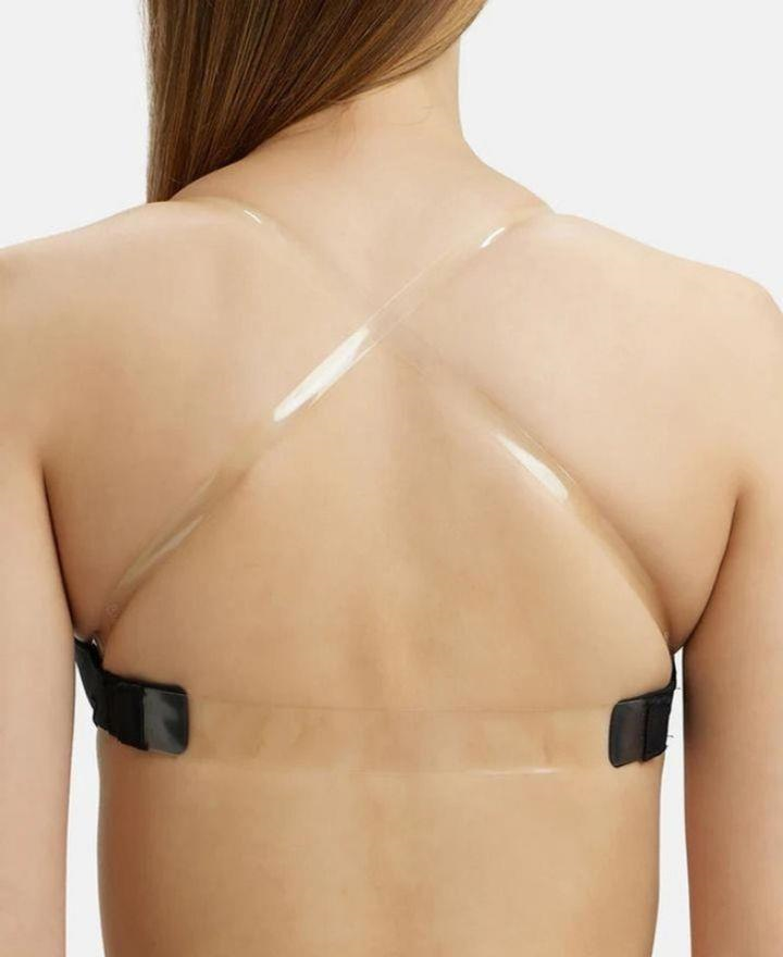 Jockey Women's Wired Padded Soft Touch Microfiber Elastane Stretch Medium Coverage Multiway Backless Bra
