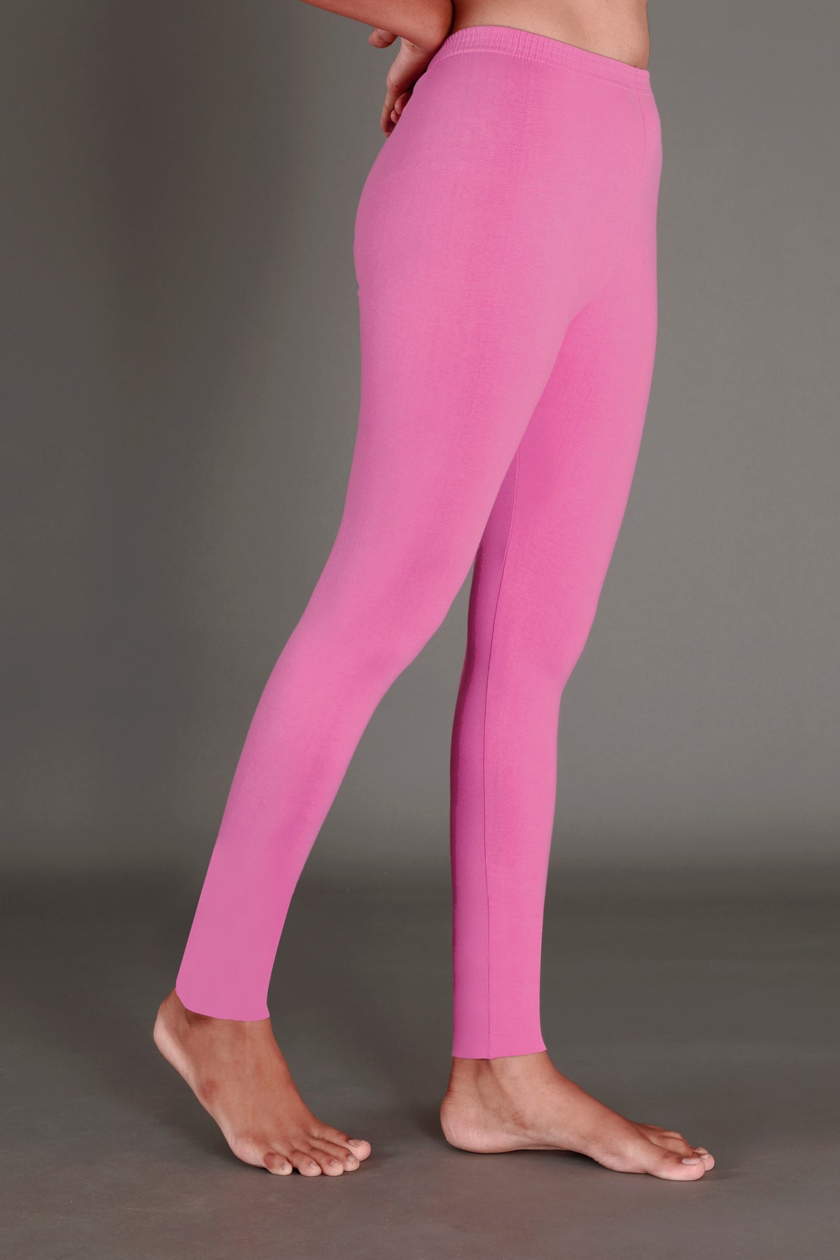 Premium Cotton Blend Ankle Leggings – All-Day Comfort Woman